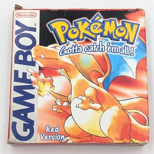 Pokemon Red Version - Complete In Box - GameBoy Original (B Grade) (Genbrug)